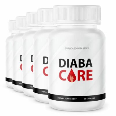 Diaba core Advanced Formula 300 ct Supports Blood ( 5 BOTTLE PACK ) DIABACORE