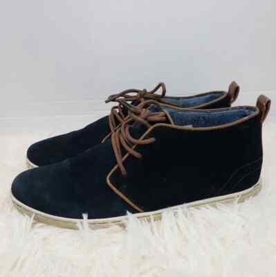 River Island Navy Blue Suede Shoes Sz