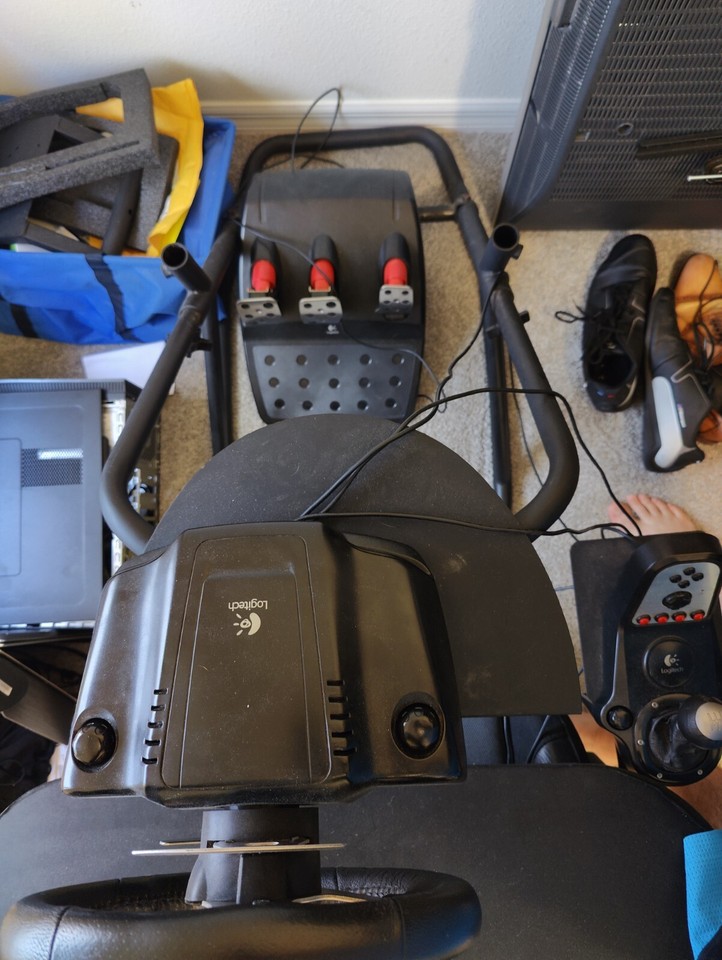 Sim Racing Rig With Logitech G27 | eBay