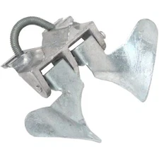 Master Halco 087048 1-3/8" X 2-/3/8" Chain Link Butterfly Latch (each)