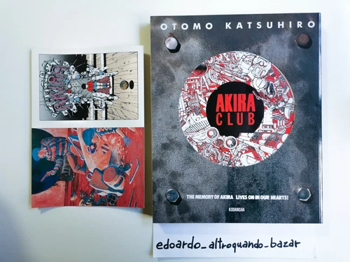  ARTBOOK, Akira Club - Katsuhiro Otomo, Kodansha. With original postcards - Picture 1 of 8