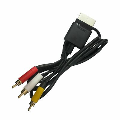CABLE VIDEO RCA COMPOSITE AV OFFICIEL XBOX 360