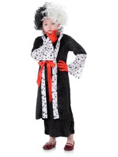 Madame Evil 101 Dalmatians Cruella de Vil Child Costume