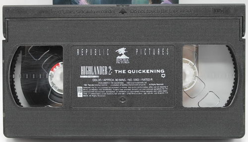 Highlander 2 The Quickening VHS 1997 Christopher Lambert Action Fantasy Movie - Picture 11 of 14