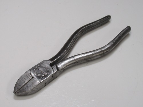 Atemberaubende Vintage 5 Zoll stabile diagonale Seitenschneider Klavierdrahtschneider Sheffield