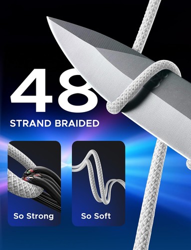 Ladekabel USB C auf USB C 3A 60W Schnellladekabel Datenkabel für Samsung Huawei - Bild 9 von 15