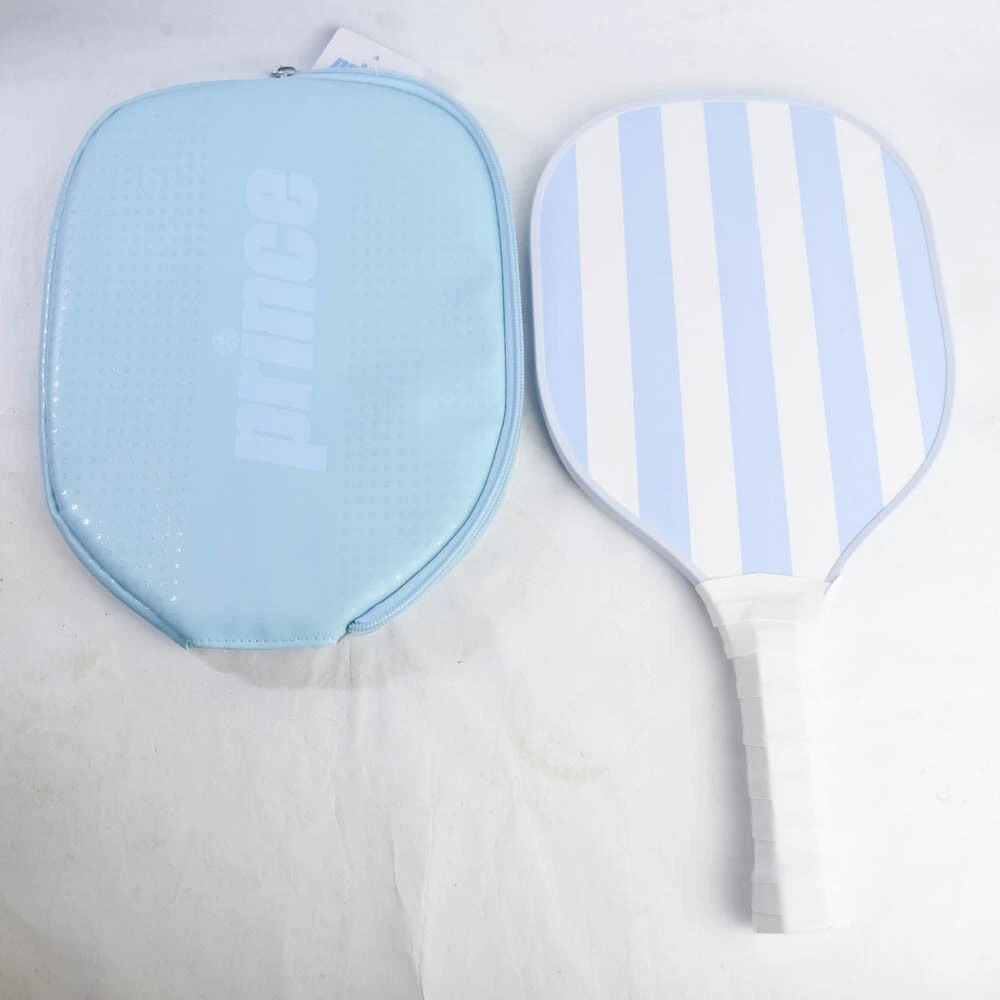 Premium 2-Player Pickleball Set with 2 Paddles 4 Balls 2 Zip Bags in Blue White
