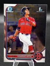 2022 Bowman #BCP-134 Eduardo Lopez  Chrome Prospects