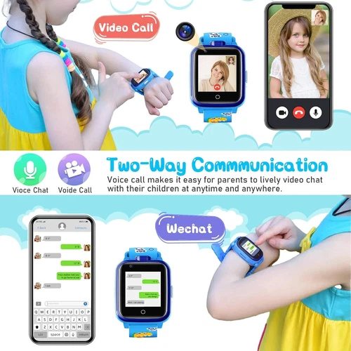 Kids 4G Smart Watchs Camera GSM Tracker SOS LBS Call Phone Game Watches Boy Girl - Bild 33 von 78
