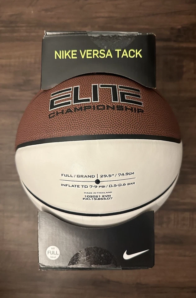 Nike Elite Championship Michigan University NCAA Game Ball Baloncesto 29.5” NUEVO Foto 2 de 3