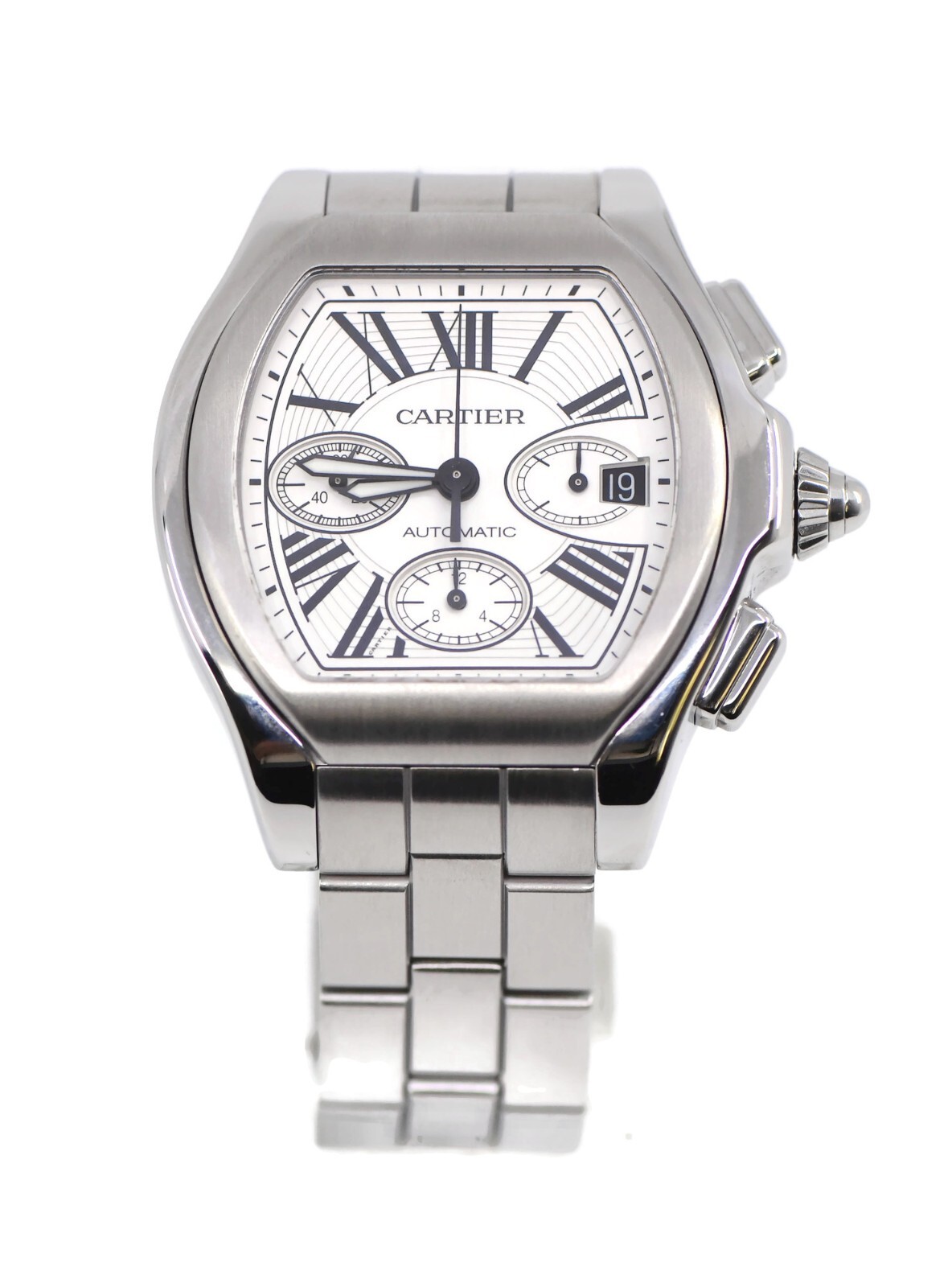Cartier Roadster Chronograph Stainless Srteel Watch W6206019