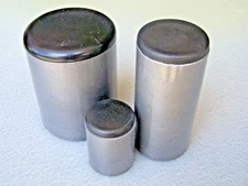 Plastic Insert Caps the open end of 3/4" Round Tube 14-20 gauge wall/ 50 PAK