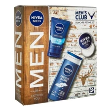 Nivea Men's Club Skincare Regime Gift Set Multi