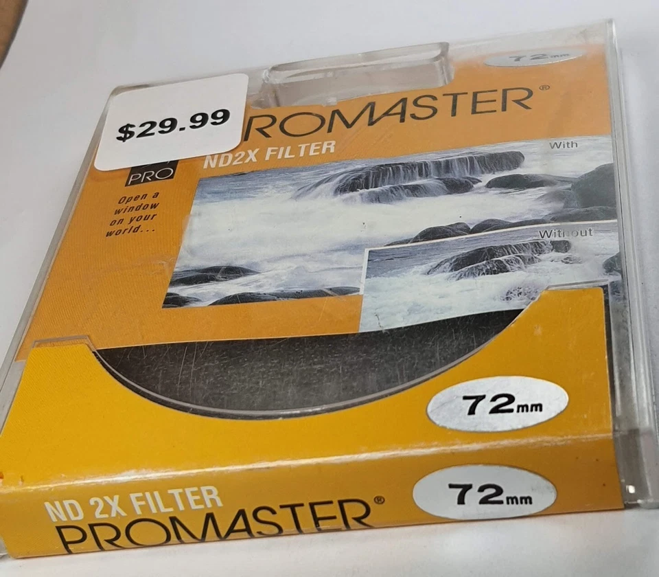 72mm D2 ND 2 Lens filter 72 mm Neutral Density ND2X ND 2X Japan E72 E-72 Promast - Image 3 of 4