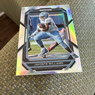 2023 Panini Prizm Draft Picks #48 Javonte Williams Prizms Silver D590