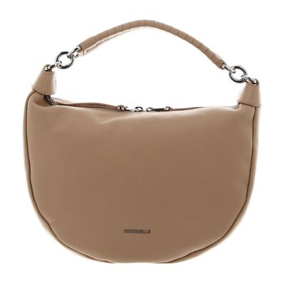 COCCINELLE Coccinelle Maelody Handbag Grained Leather Handtasche Tasche Toasted