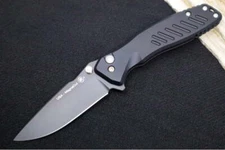 Spartan Blades PALLAS Flipper - Black Drop Point Blade / CPM-Magnacut / Black An