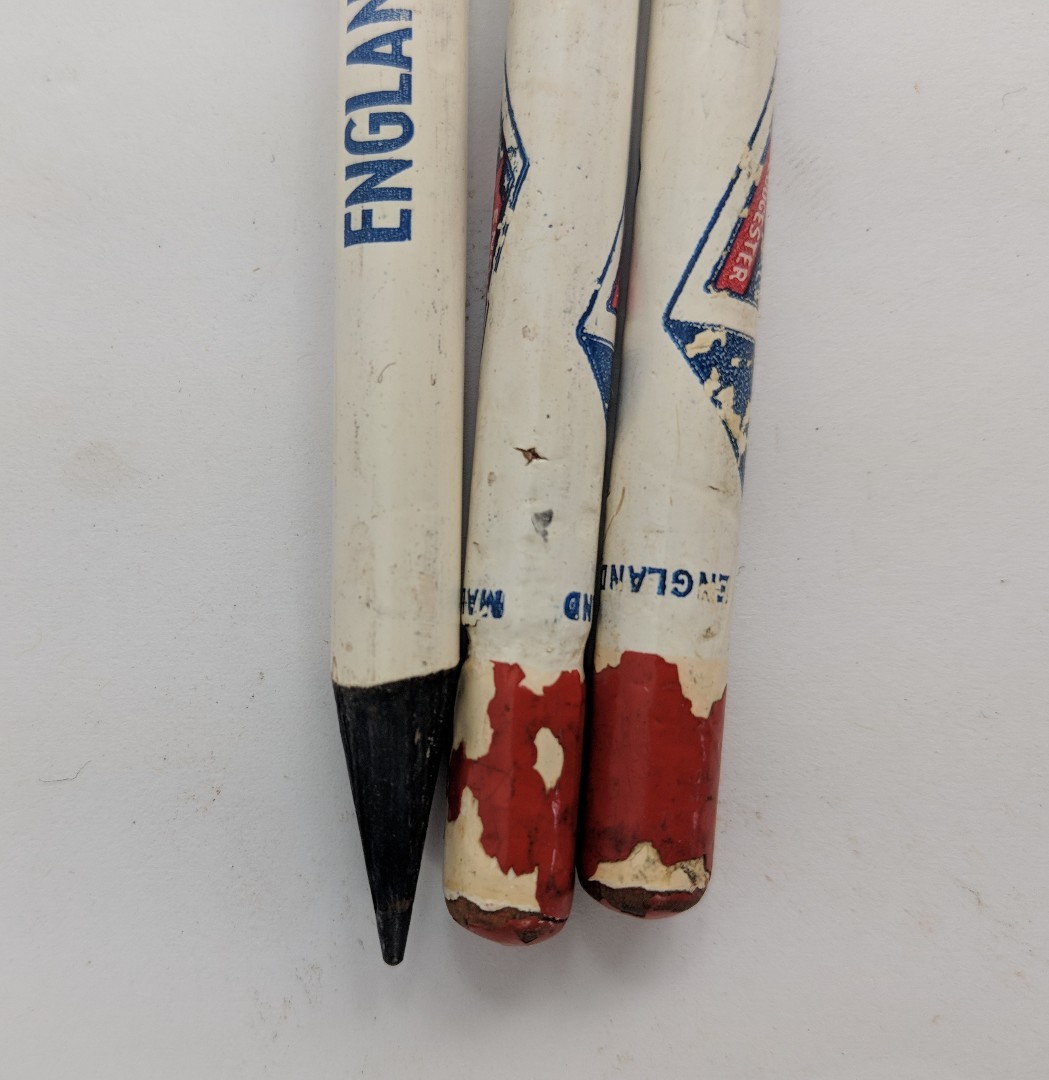 Vintage ENGLAND'S GLORY MATCHES Advertising Pencils Lot of 15 + 3