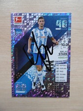 Niklas Stark autograph signed TC Topps Bundesliga Hertha BSC 21/22