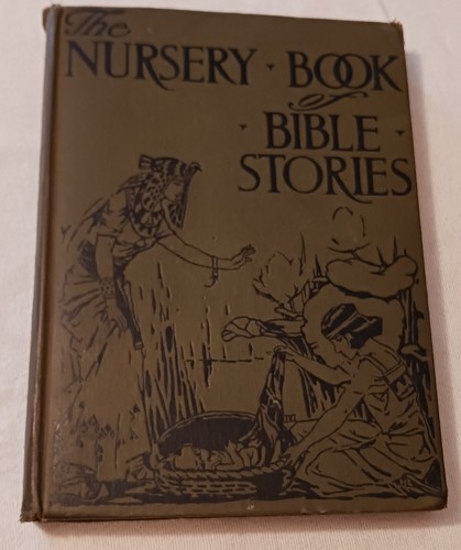 The Nursery Book Of Bible Stories Vintage Book By Amy Steedman (Hardcover) - 第 1/5 張圖片