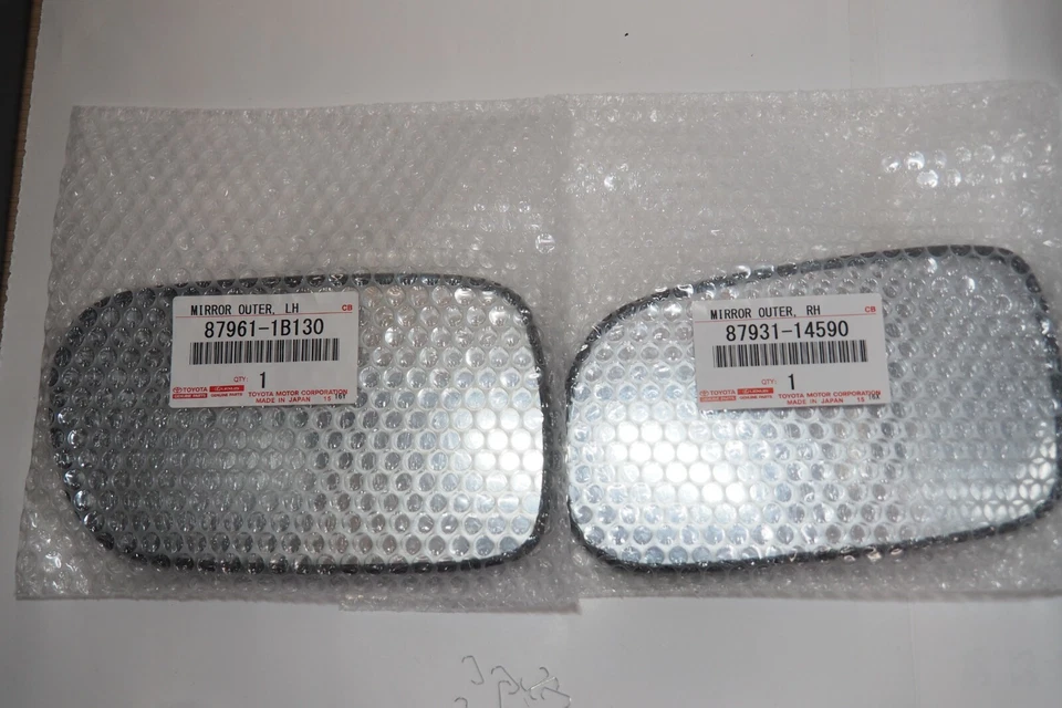 Espejo retrovisor puerta vidrio genuino TOYOTA SUPRA JZA80 87931-14590/87961-1B130 Foto 3 de 4