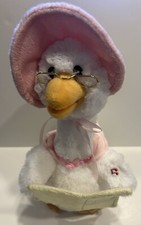 Mother Goose Reads Nursery Rhymes Battery Operated Cuddle Barn Plush Preowned