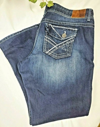 BKE Payton Bootcut Jeans Dark Plus Size 