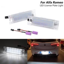 Weiß LED Kennzeichenbeleuchtung Für Alfa Romeo 159 147 156 Giulietta MiTo Brera