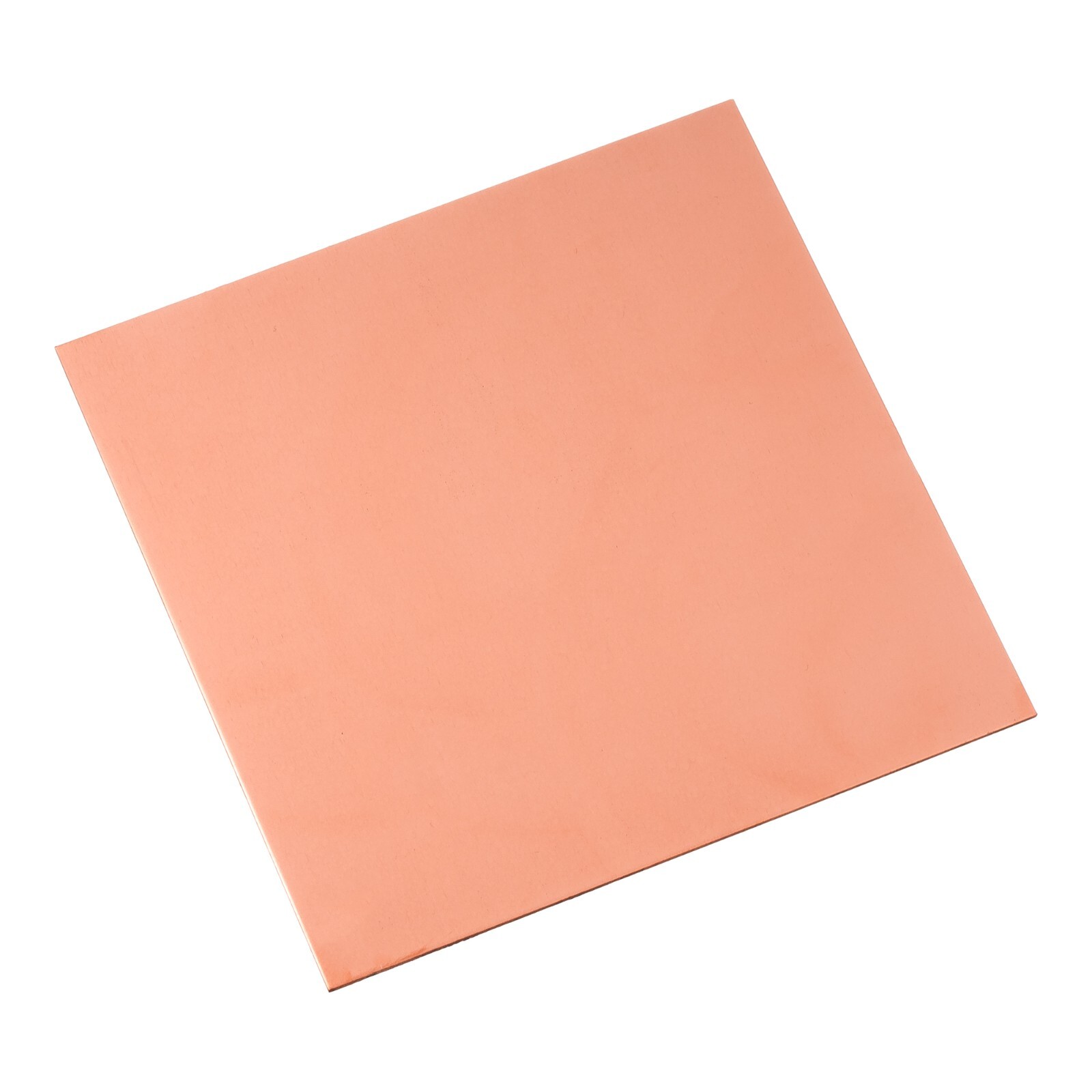 99.9% Pure Copper Plate 100mm x 100mm x 1mm Thick Cu Metal Sheet Flat Stock