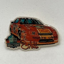 Joe Gibbs 1996 NFL HOF Racing Race Car Driver NASCAR Enamel Lapel Hat Pin