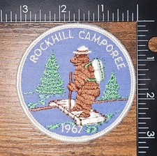 Daniel Webster Council Rockhill District Camporee 1967 Vintage BSA Camp Patch