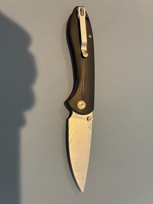 CJRB feldspar black g10 handle
