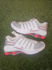 Size 9 - Nike Shox NZ 378341-104 White/Metallic Silver