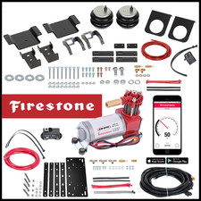 Firestone Rear Air Lift Bags & Wireless Compressor fit 05-23 Toyota Tacoma 6-Lug