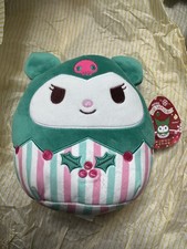 Squishmallows Hello Kitty and Friends Holiday 8 Inch Plush Kuromi 20Cm