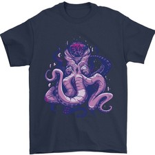 Purple Cthulhu Kraken Octopus Mens T-Shirt 100 Cotton