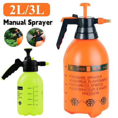 #ad #ad 2L 3L Hand Pressure Water Sprayer Portable Garden Spray Bottle Car Wash Plant $16.20
