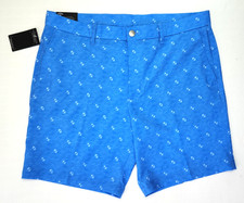 Callaway Opti-Dri stretch waistband mens golf shorts blue NWT Sz 38W