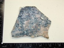 Rare Anderson Lake Amethystine Dendritic Agate Slab - 78g - Old Stock