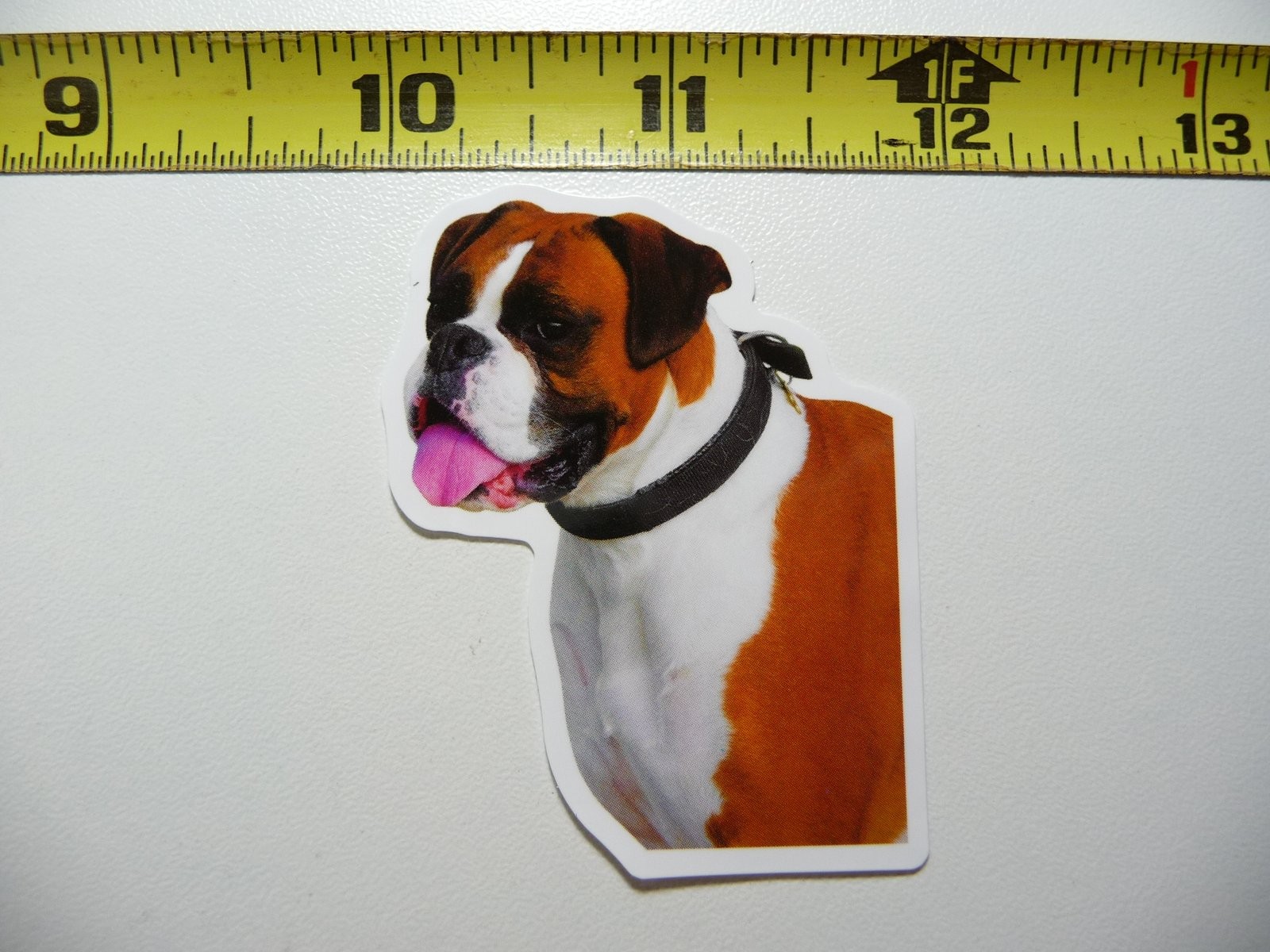 Funny Boxer Dog Playful Pet Decal Sticker for Car or Laptop