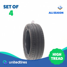 Set Of 4 Used 20555r16 Continental Controlcontact Tour M As Ev 91h - 9.532 Set Of 4 Used 20555r16 Continental Controlcontact Tour M As Ev 91h - 9.532