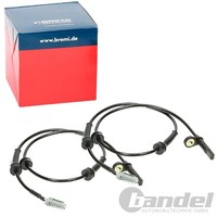 2X Bremi ABS-SENSOR Raddrehzahl Vorne Passend FÜR Nissan X-TRAIL Renault Koleos