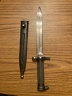 Antique Swedish 1896 Mauser Military Bayonet With Sheath Pre WW2