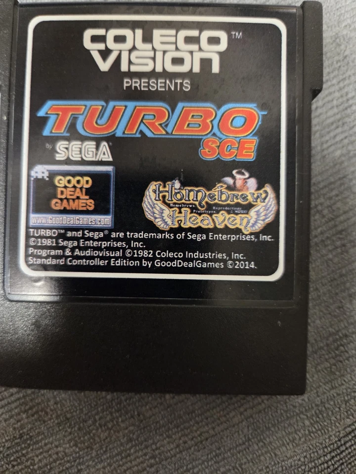Turbo SCE For ColecoVision New Cartridge Only - Image 3 of 4