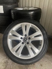 Original Mercedes Benz W204 C-Klasse 17 Zoll Felgen Räder Kompletträder