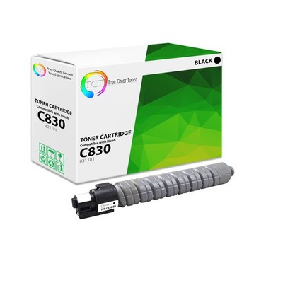 TCT Premium C830 Black for Ricoh Aficio SP C830 C831 Compatible Toner