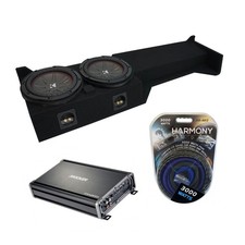 Kicker 43CWR102 10" Subwoofer Fits 05-19 Nissan Frontier Crew Cab w/ 46CXA12001