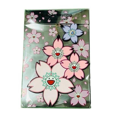 Takashi Murakami Cherry Blossom Rubber Keyring Kaikai Kiki Sakura