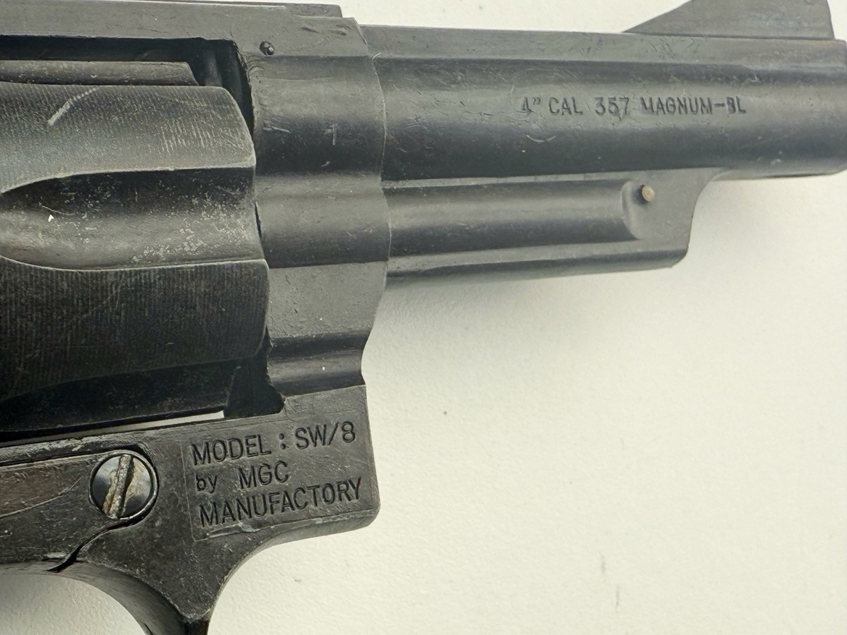 MGC Smith & Wesson Combat Magnum 357 4” NON-FIRING Replica Prop