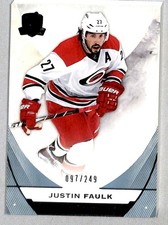 Justin Faulk 2015-16 UD The Cup /249 #17 Carolina Hurricanes